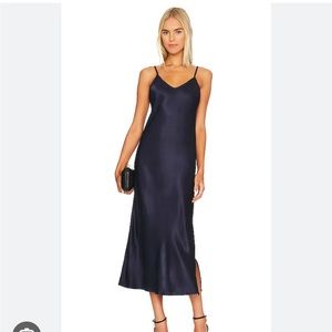 Enza Costa Bias Cut Slip Dress